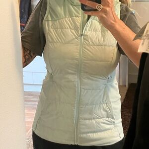 Lululemon Mint Green Puffer Down Vest